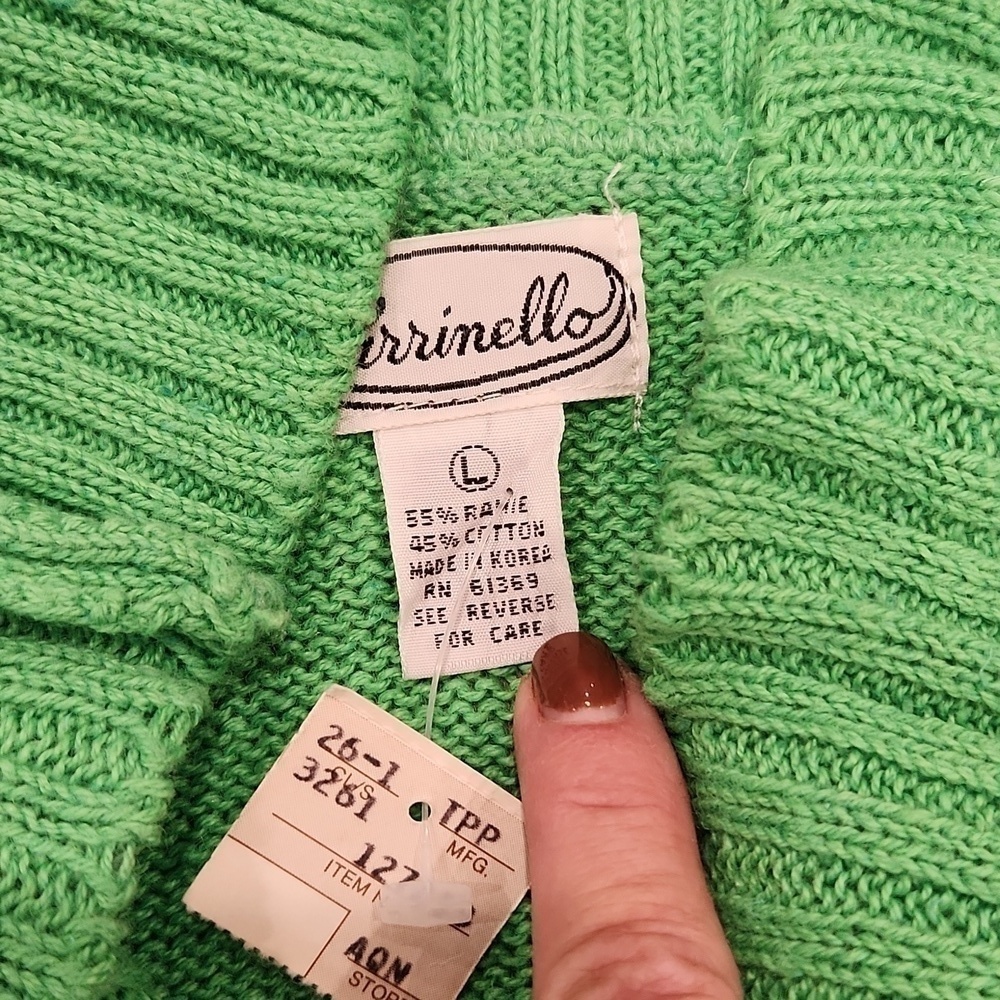 Parrinello Vtg 80s sleeveless sweater - Picture 4 of 7